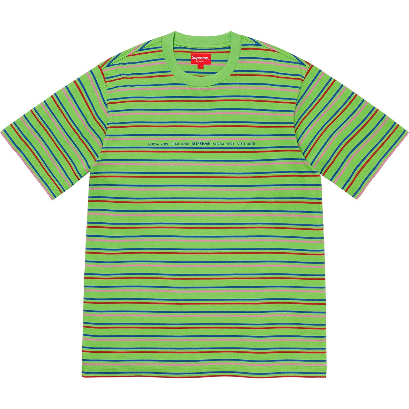 Stati Uniti Stripe S/S Top view 3